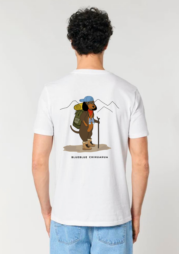 Camiseta Algodón Orgánico Perro Explorador