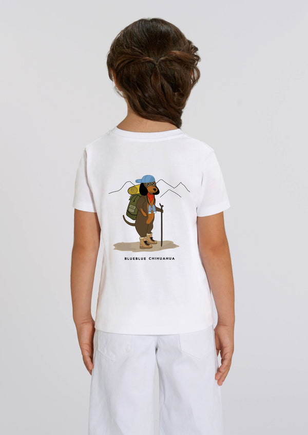 Camiseta kids Algodón Orgánico Perro explorador